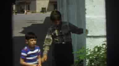 Lynbrook New York (1973): Family Going To The Park Walking To The Park Two Kids