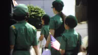 Lynbrook New York (1973): School Children's Are Something Doing In The Roadside