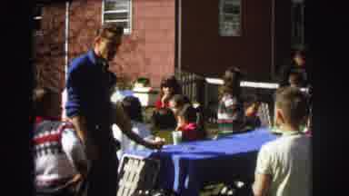 Lynbrook New York (1973): Enjoying The Time With Lots Of Children During A Picnic