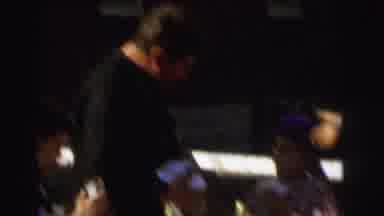 Lynbrook New York (1973): Young Girls And Boys Gather Around The Table To Grab
