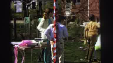 Lynbrook New York (1973): Kids Play At A Birthday Party
