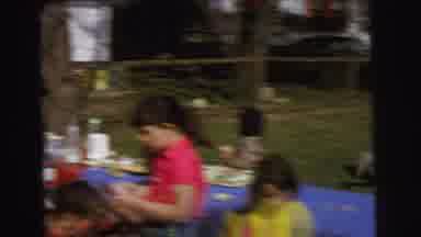 Lynbrook New York (1973): Many Children Playing Outside With Great Enthusiasm And
