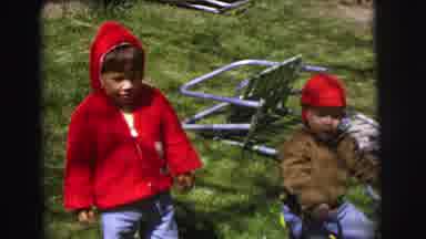 Lynbrook New York (1973): The Kids Are Playing On The Garden One Was On Cycle And