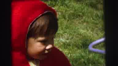 Lynbrook New York (1973): There Are Two Children Sitting Outside On The Grass Next