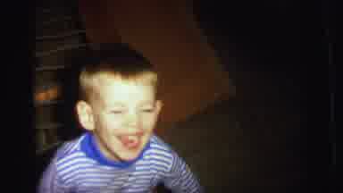 Lynbrook New York (1973): Happy Kids Playing At Home With Their Parents Filming