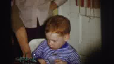 Lynbrook New York (1973): A Young Boy Along With His Family And Friends