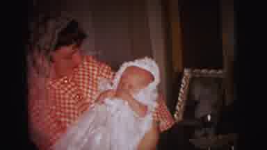 Lynbrook New York (1973): Child Looks At Sleeping Baby Bumps Into Woman Behind Her