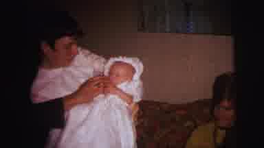 Lynbrook New York (1973): Babies Having Pictures With Grandmother On Younger