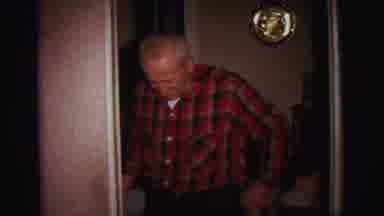 Lynbrook New York (1973): Man Walks Into A Room To See Woman And Child