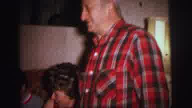 Lynbrook New York (1973): A Grandfather And Grandmother Holding Their Grandchild