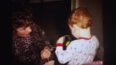 Lynbrook New York (1973): Family Gets Together To Show Off What They Have Gotten
