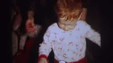 Lynbrook New York (1973): Young Woman Plays With Two Happy Children During The