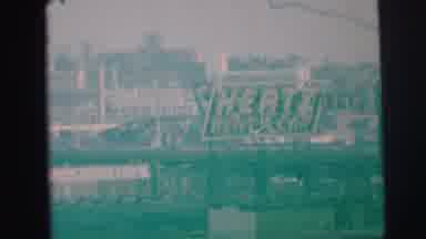 Lynbrook New York (1973): A Blurry Highway With A Sign That Relates To Hertz Rent