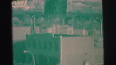 LYNBROOK NEW YORK-1973: The Camera Pans Across The Scene To Captures The