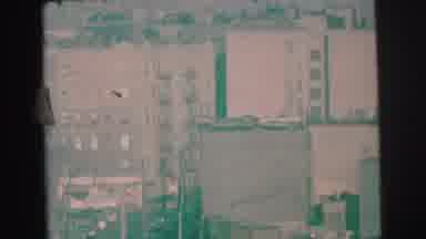 Lynbrook New York (1973): Grainy Footage Of City Buildings
