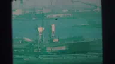 Lynbrook New York (1973): Cars Driving Along The Freeway Overlooking The Bay
