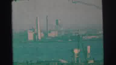 Lynbrook New York (1973): Old Movie Of Factories Along The River