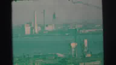 Lynbrook New York (1973): The View Of The Cityscape Next To The Water Looks