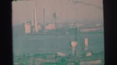 Lynbrook New York (1973): Woman In Black Coat Looking At The Other Side Of Lake