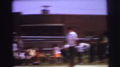 Lynbrook New York (1973): Catcher Returning Baseball To The Pitcher