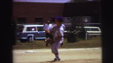 Lynbrook New York (1973): Old Footage Of Little League Baseball Game