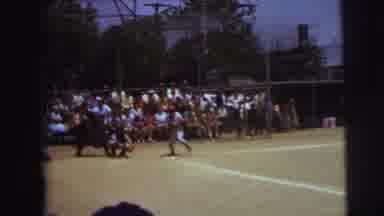 Lynbrook New York (1973): Baseball Game Has Some Kids Playing And Adults Cheering