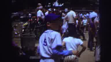 Lynbrook New York (1973): Little League Player Changes Out Of Equipment Between