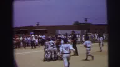 Lynbrook New York (1973): Baseball Team Celebrates Victory Against Respected
