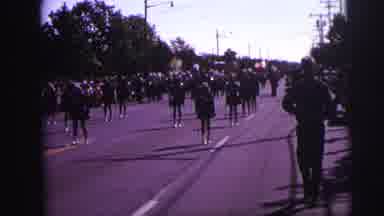 Lynbrook New York (1973): The Children And Many Others March Along The Road