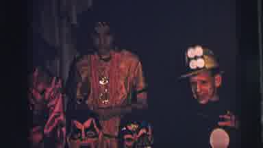 Lynbrook New York (1973): Five People Dressed In Red For A Halloween Costume Party