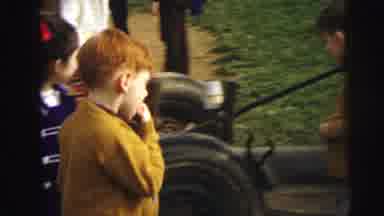 Lynbrook New York (1973): Vintage Kids Class Field Trip On A Farm