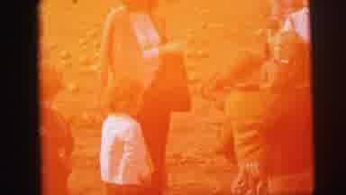 Lynbrook New York (1973): Several Children With Their Parents Picking Pumpkins In
