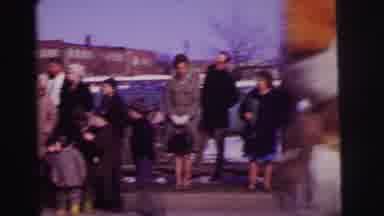 Lynbrook New York (1973): Marching Girl Parade On Street