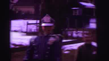 Lynbrook New York (1973): Two Boys One In A Uniform A Girl Behind Them Is