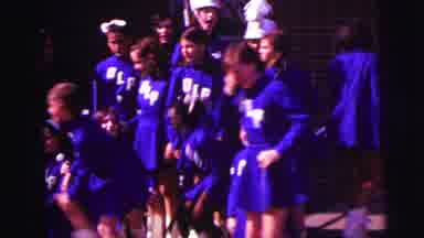 Lynbrook New York (1973): Cheerleaders And Kids Around The School