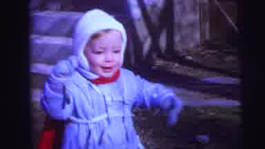 Lynbrook New York (1973): The Little Child Tried To Walk In The Road Side