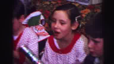 Lynbrook New York (1973): A Family Of Children The Mom And Dad Are All Sitting On
