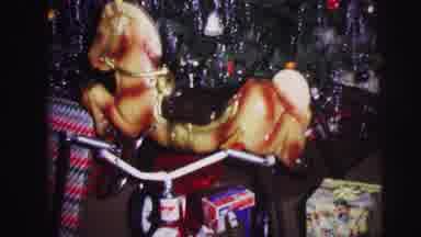 Lynbrook New York (1973): Children's Toys And Other Gifts Piled Under A Decorated