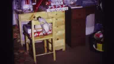 Lynbrook New York (1973): Lots Of Christmas Gifts Under A Tinseled Tree