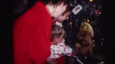 Lynbrook New York (1973): Children On An Old Time Christmas Morning With Toys And