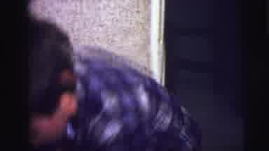 Lynbrook New York (1973): The Two Children Are In The Inside OF The House Doing