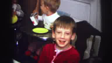 Lynbrook New York (1973): Handsome Young Boys Various Ages Seated Highchairs Bib
