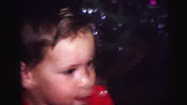Lynbrook New York (1973): Two Kids Playing With A Drum Set When One Walks Away And