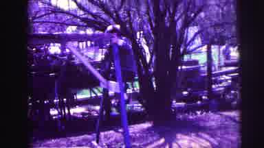 Lynbrook New York (1973): A Little Boy Playing In Playground