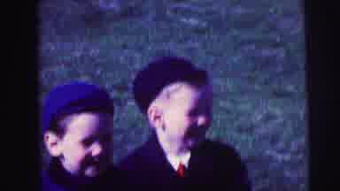 Lynbrook New York (1973): A Child Shrugs His Face In A Spontaneous Expression