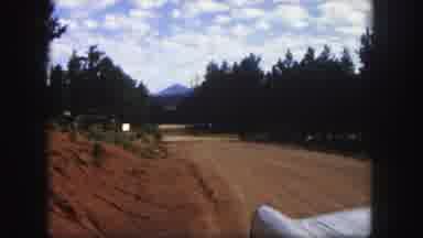 Colorado Springs USA (1958): The Traveling On The Road At City Tree With In Car