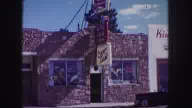 Colorado Springs USA (1958): Outside The Front Of The Bar On The Street Next Door