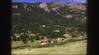 Colorado Springs USA (1958): Driving Through The Mountain Canyon