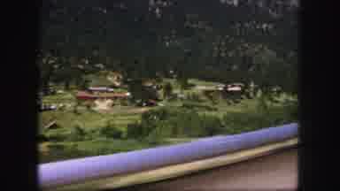 Colorado Springs USA (1958): Riding Through The Countryside In A Vehicle