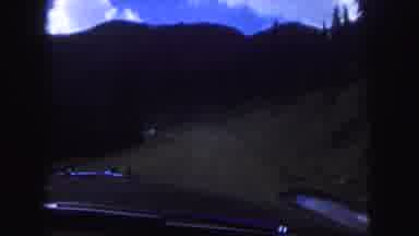 Colorado Springs USA (1958): Someone Is Going In The Car To Visit The Hill Station